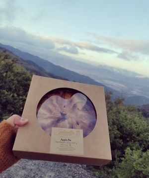 Vegan Apple Pie at Juliantla Chocolate in Julian