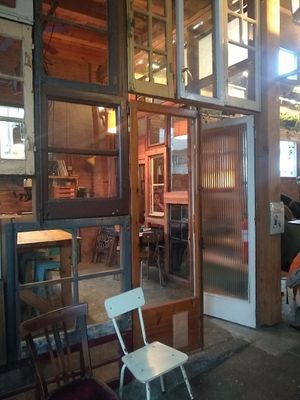 Inside at La Reciclaria in Vic