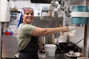 happy food at La Reciclaria in Vic