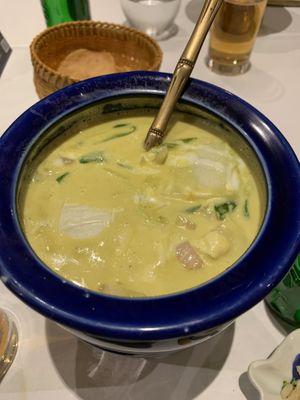 Tofu curry at Blue Elephant in St Julians