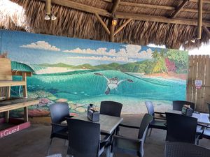 Outside patioo  at The Tiny Turtle in Cocoa Beach