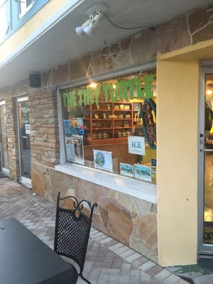 Front of restaurant  at The Tiny Turtle in Cocoa Beach