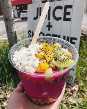 Pretty In Pink Bowl at Main Street Squeeze in Pullman