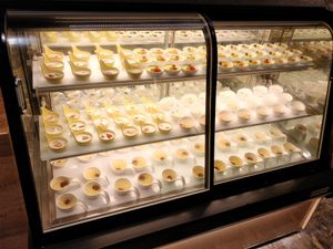 Food station more desserts at Amitabha Hotel Vegetarian - 阿弥陀佛大饭店·自助餐厅 in Fuzhou