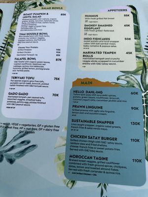   at Ginger & Jamu in Lembongan