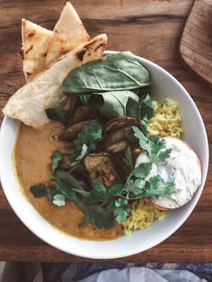 Vegan daal  at Ginger & Jamu in Lembongan