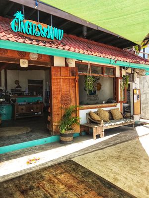 Front at Ginger & Jamu in Lembongan