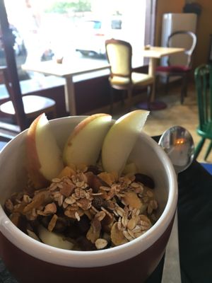 Salade de fruits! at A Côté de La Plaque in Lausanne
