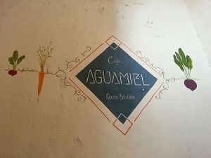 🌱💜🥕 at Aguamiel Cafe  in Guanajuato