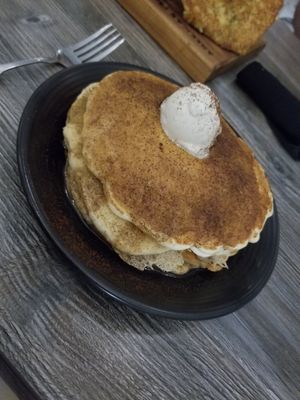 Gunslinger pancakes at Fox & Fig in Savannah