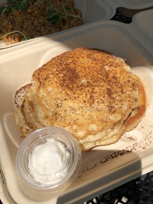 Pancakes  at Fox & Fig in Savannah