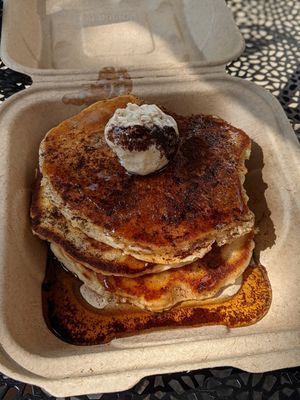 Gunslinger Pancakes at Fox & Fig in Savannah