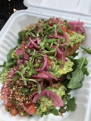 Foxocado Toast at Fox & Fig in Savannah