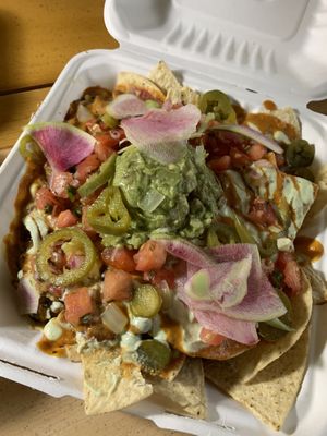 Nachos at Fox & Fig in Savannah