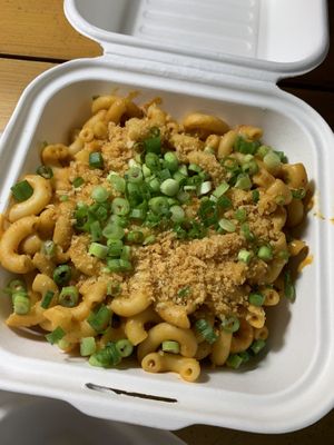 Chipotle mac & cheese at Fox & Fig in Savannah