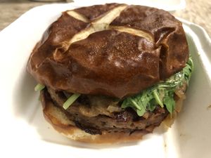 Fox Burger  at Fox & Fig in Savannah