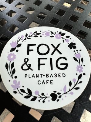Free sticker   at Fox & Fig in Savannah