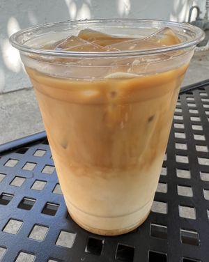 Iced horchata latte!   at Fox & Fig in Savannah