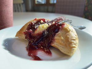 Cherry Kolache  at Fox & Fig in Savannah