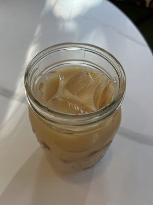 Earl Grey Lavender Latte  at Fox & Fig in Savannah