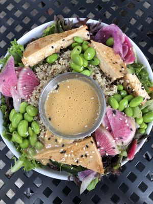 Salad with Tofu  at Fox & Fig in Savannah