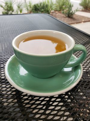 Fox and Fig hot tea at Fox & Fig in Savannah