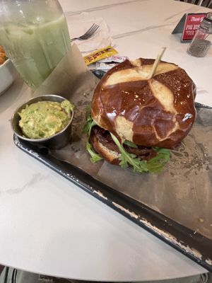 Fox Burger👅  at Fox & Fig in Savannah