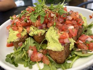 Avocado Toast  at Fox & Fig in Savannah