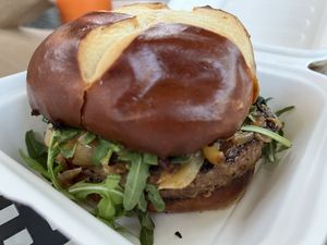 Fox Burger  at Fox & Fig in Savannah