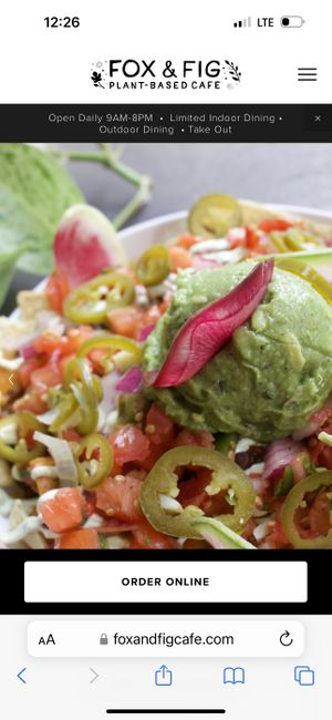   at Fox & Fig in Savannah