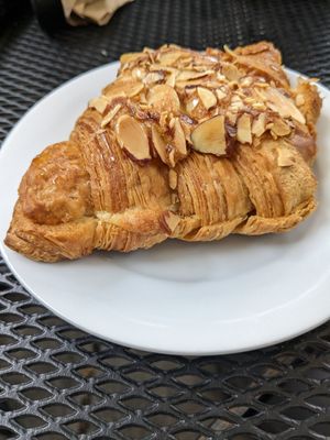 Almond Croissant at Fox & Fig in Savannah