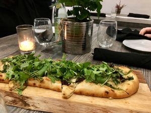 Flatbread  at Fox & Fig in Savannah