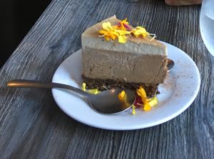 Tiramisu for desert at Fox & Fig in Savannah