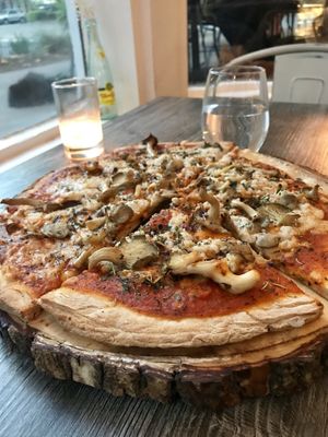 Amazing food, beautiful setting ❤️ at Fox & Fig in Savannah