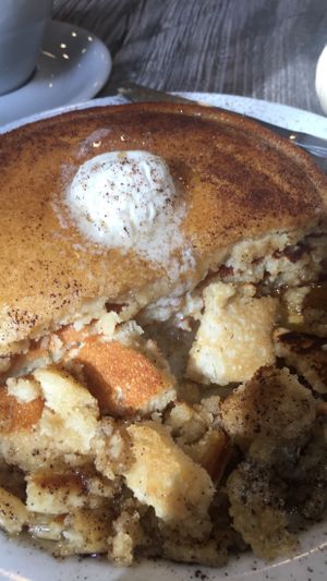 The Gunslinger Pancakes  at Fox & Fig in Savannah