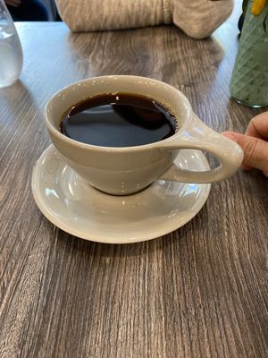 Simple coffee at Fox & Fig in Savannah