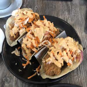 Baja tacos  at Fox & Fig in Savannah