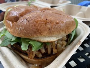 Fox Burger  at Fox & Fig in Savannah