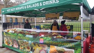 Stall at Rainforest Creations - Market Stall in South West London