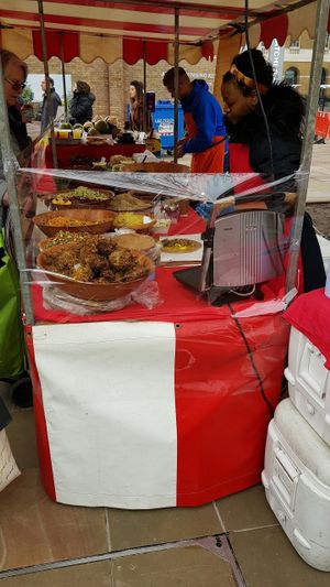 The stall at Rainforest Creations - Market Stall in South West London