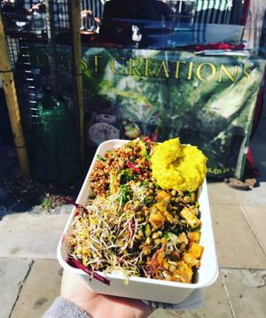 Box at Rainforest Creations - Market Stall in South West London