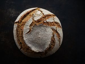 Tomato basil bread at TereCoco in Okayama