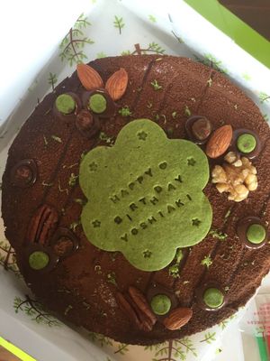 Vegan specialty cakes.  at TereCoco in Okayama