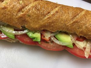 Baguette Sandwich at TereCoco in Okayama