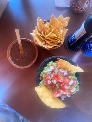 The delicious guacamole  at Tacos Revolucion in Puerto Vallarta