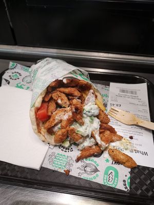 Gyros at What The Pitta in North West London