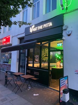 Exterior at What The Pitta in North West London