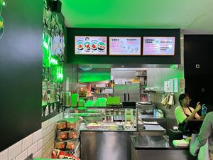 Restaurant and menu screens at What The Pitta in North West London