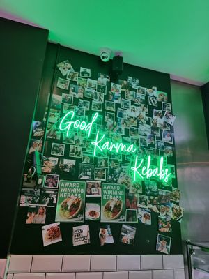 decor at What The Pitta in North West London