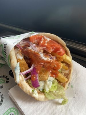   at What The Pitta in North West London